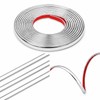Self-Adhesive Mirror Frame Trim 5m - Flexible PVC Molding Strip