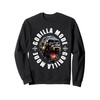 Gorilla Mode Motivation Beast Training Workout Gym Zitat Sweatshirt