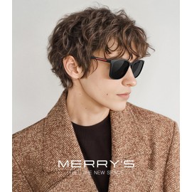 MERRY'S Square Polarized Sunglasses for Men Women Ultralight Shades Driving Fishing Golf UV400 S8668