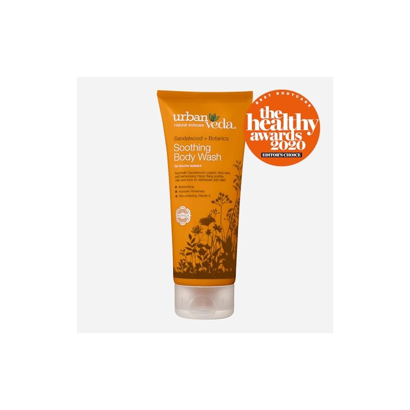 UrbanVeda - Exfoliante corporal calmante (200 ml)