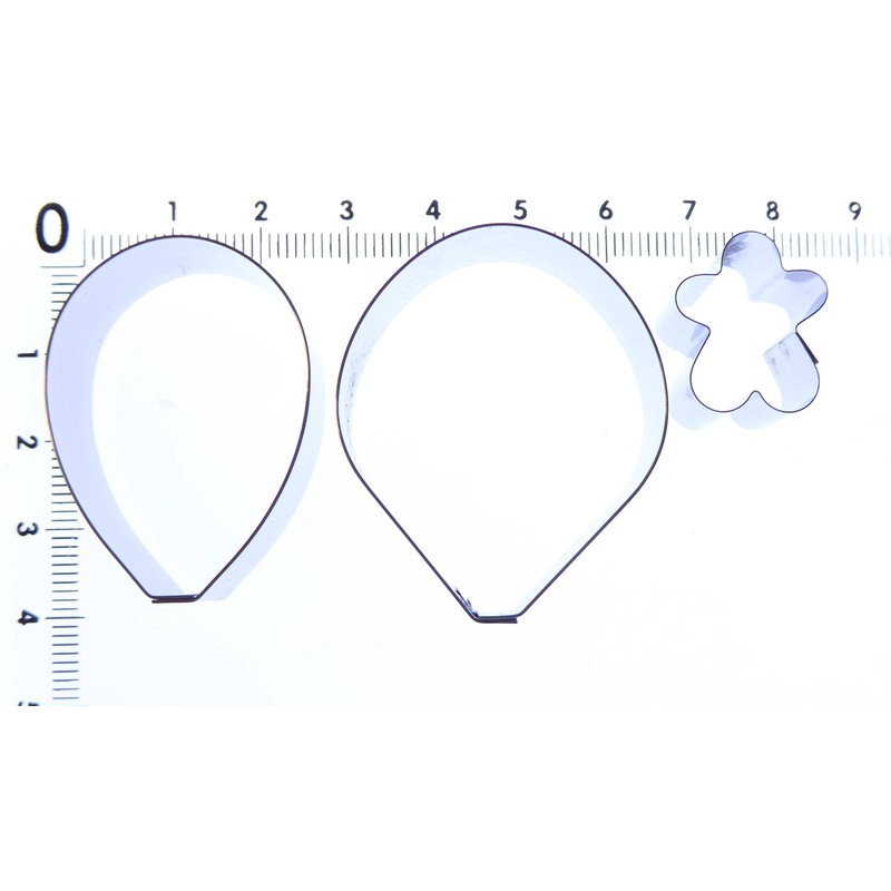 Vanda Orchid Cutter Set - Stainless Steel Sugarcraft Cutters -