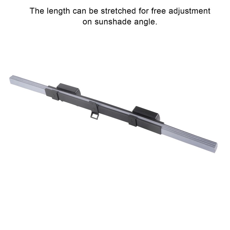 Retractable Car Sun Shade 70cm Width Windshield Cover Aluminium Foil