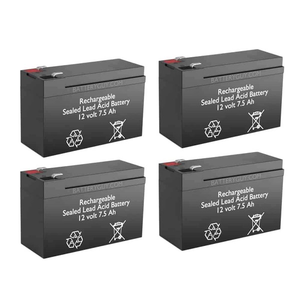 BatteryGuy King Pro KIN-2200APRM 12V 7.5AH SLA Replacement battery -