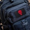 AXEN 2 Pieces Dead Skull Patch Tactical Morale Hook &
