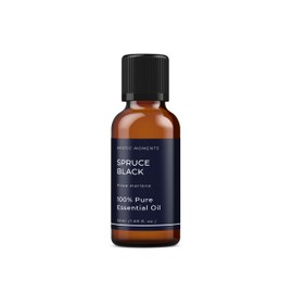 Mystic Moments | Spruce Black Essential Oil 50ml - Pure & Natural Oil for Diffusers, Aromatherapy & Massage Blends Vegan GMO Free