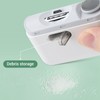 2 in 1 Electric Nail Clipper Fast Polishing Automatic Fingernail