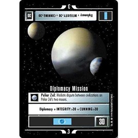 Decipher Star Trek CCG 1E Premier Limited (B Border) Diplomacy Mission 151U