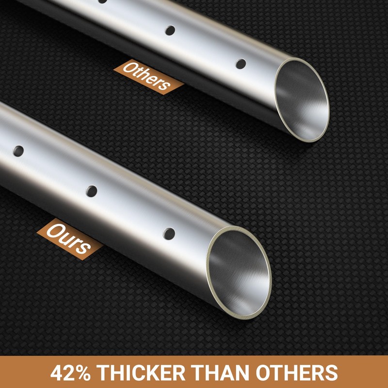 onlyfire 30 Inch Square Fire Pit Burner Ring for Natural