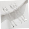 DOITOOL 5Pcs Necklace Chain Extenders Kit Jewelry Extension Chains for