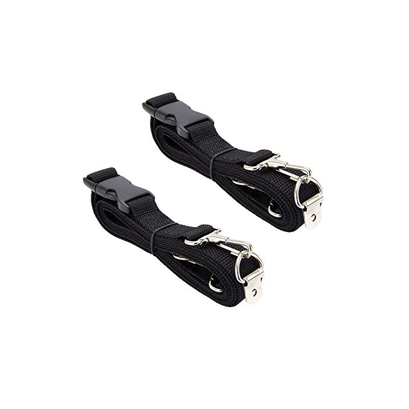 RecPro RV Furniture Tie-Down Straps 130" | Hook and D-Ring