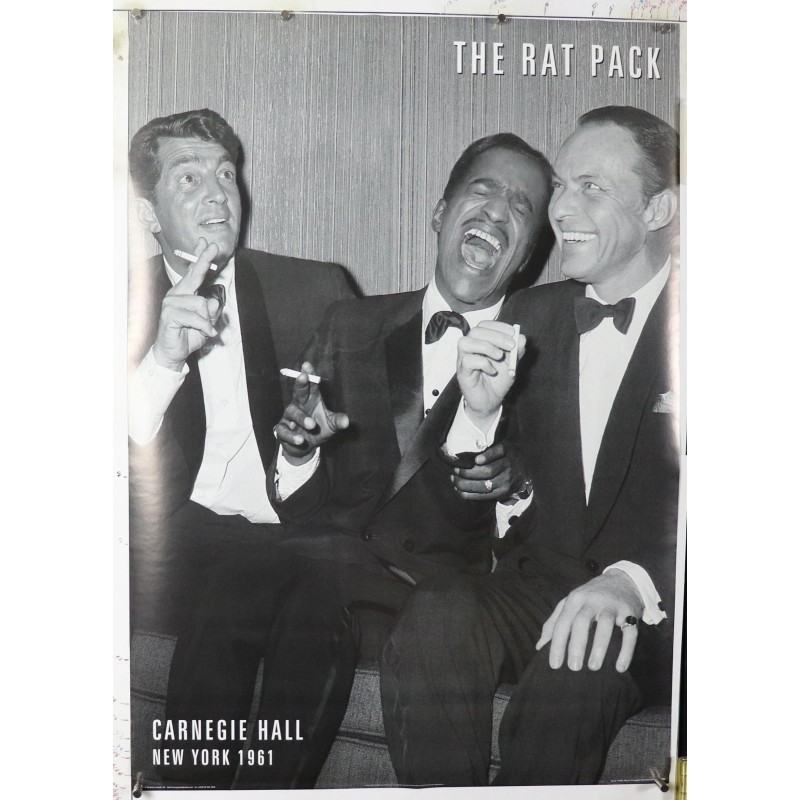 The Rat Pack (Carnegie hall 1961) Poster vintage 24.50" X