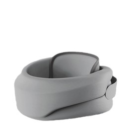 Qwnccet Heated Cervical Collar, Neck Brace with Heating Pad - Gray Large Size Neck Height 3.0-3.5 Inch Neck Circumference 15.8-18.1 Inch