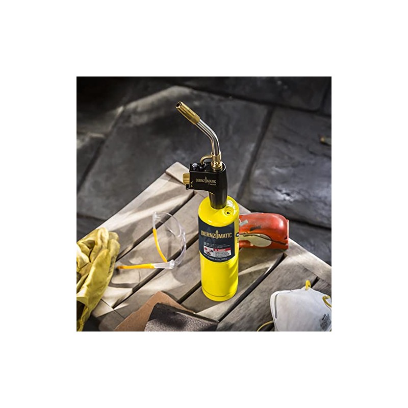 Bernzomatic Pre-Filled MAP-Pro Gas Torch Style Cylinder 14.1 oz (Pack