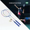 ADEPTNA 2 Player Badminton Racket Set With 1 Shuttlecock -