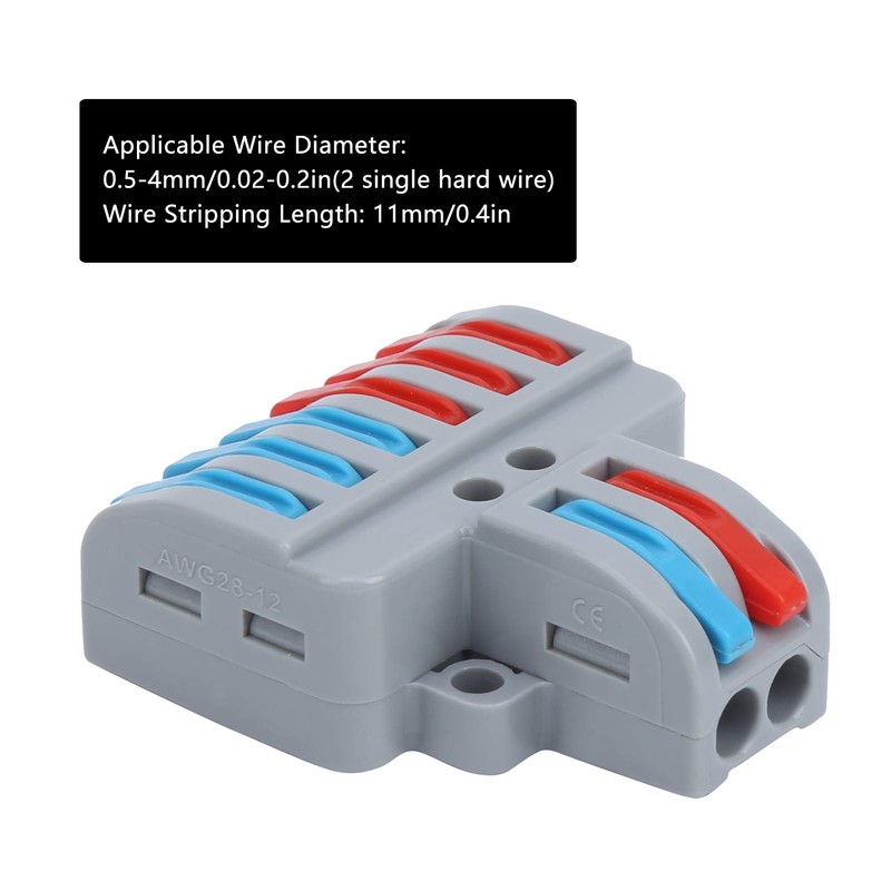Conector de Conductor de Cable de 10 Piezas, Mini Conectores