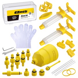 Yiezio Bicycle Hydraulic Disc Brake Bleeding Kit for Shimano Tektro Magura SRAM Series, Brake Change Hydraulic Kits