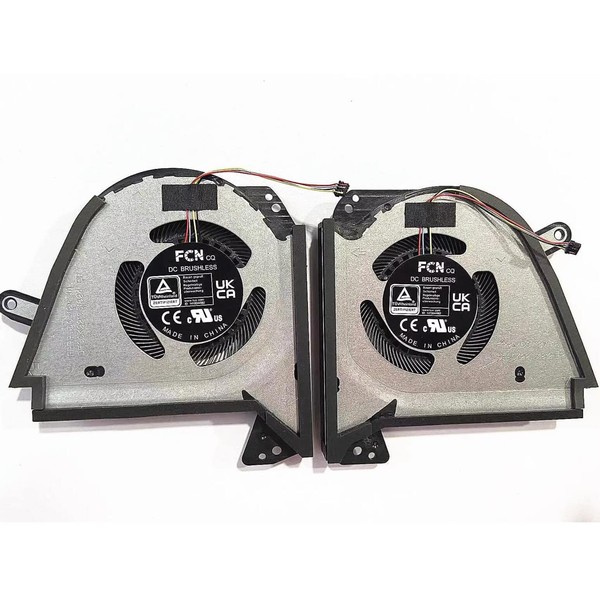 Fleshy Leaf Replacement CPU+GPU Cooling Fan Replacement for ASUS ROG