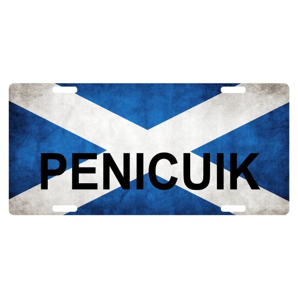 Fast Service Designs Scotland Flag Car License Plate Saint Andrew's