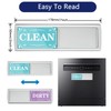 Dishwasher Magnet Clean Dirty Sign for Kitchen Organization and Storage