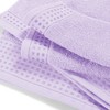 GLAMBURG Ultra Soft 3 Pack Cotton Towel Set, Contains a