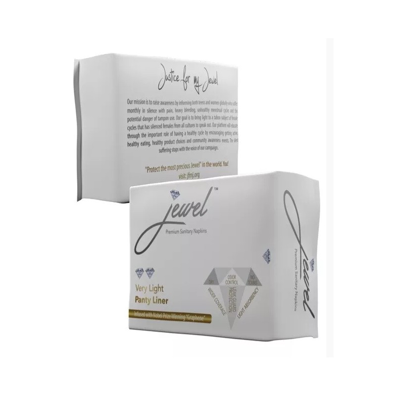 Jewel / Reign Sanitary Napkins - Very Light Panty Liners