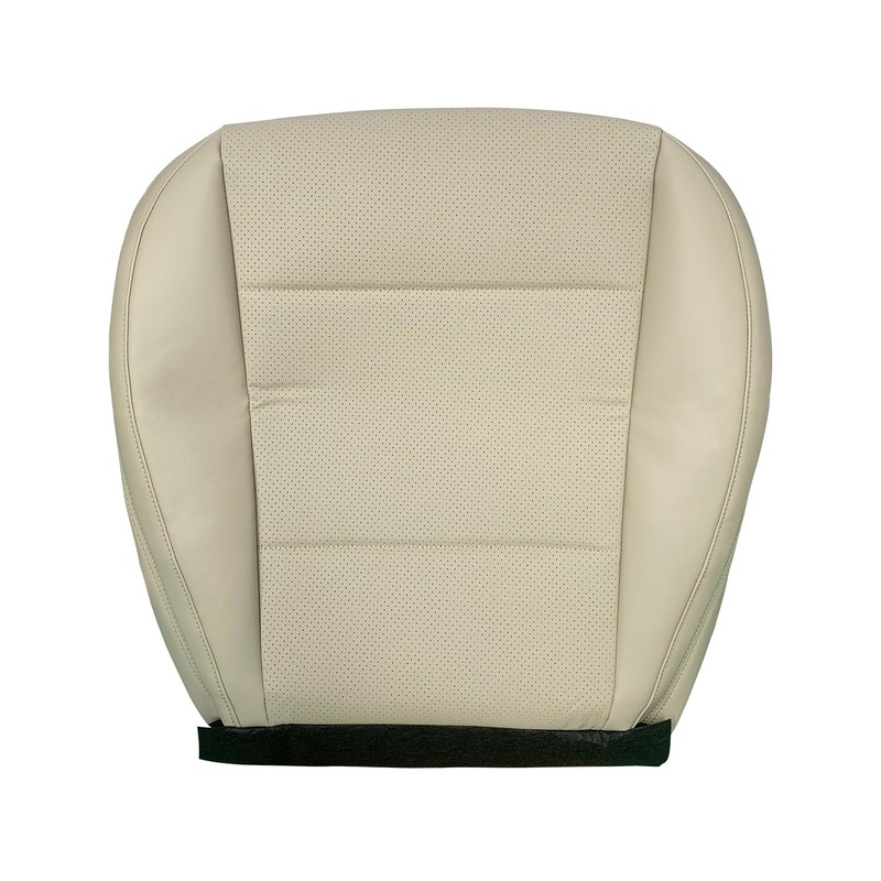 moseiny Driver Side Bottom Replacement Leather Seat Cover Compatible with