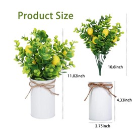 12 Pcs 4.33 Inch High Farmhouse Vase Decor, Bow with Rope Vase Decoration Galvanized Metal for Table Centerpiece Weddings Home