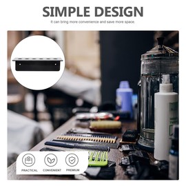 FOMIYES Soporte Para Tijeras De Peluqueria Porta Tijeras Para Peluqueros Titular De Cizalla Soporte De Peine Para Cortadora De Cabello Acrílico Herramientas De