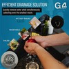 G4GADGET Stainless Steel Sink Strainer and Plug Set - Effortless
