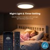 queffigle 23cm LED Ceiling Light 24w 2664LM Dimmable 3000-6500K with