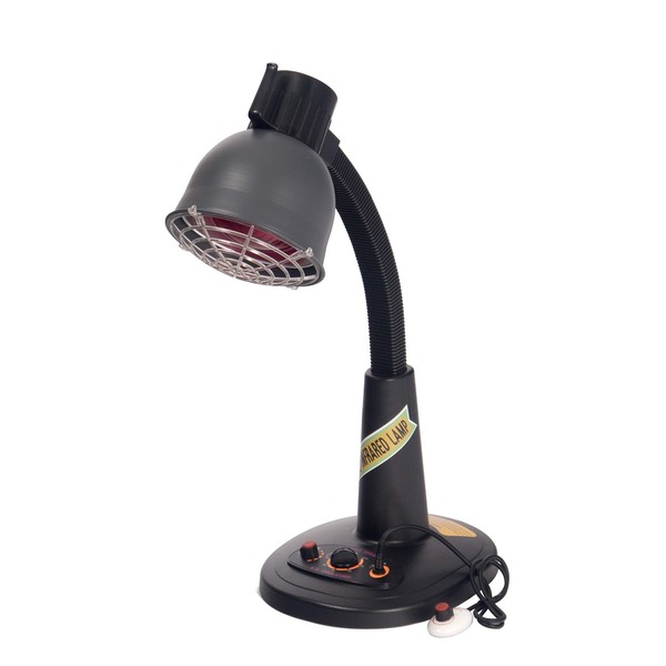 Infrared Heat Lamp Desk Model Heat Therapy & Light Therapy 110 V. including Bulb Made in Korea