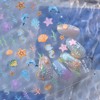 Summer Ocean Nail Art Stickers Decals 5D Embossed Cute Nail