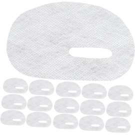 Zerodeko 50 hojas Desechables para Ojos Máscara Hidratante y Antiarrugas No Tejida y Transpirable para Cuidado y Alivio de Ojeras