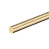 DMiotech 1Pack 8mm x 300mm, Brass Solid Round Rod, Brass