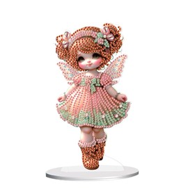 JISHSHAY Diamond Art Desktop Ornaments Diamond Painting Tabletop Ornaments Diamond Art Table Decoration Diamond Painting Desk Ornament Diamond Art Desktop Diamond Painting Desk Top Ornaments Spirit