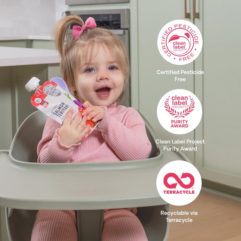 Serenity Kids 6+ Months World Explorers Baby Food Pouches Puree