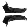 1 Pair Bumper Bracket 51117116667 Strong Strength Scratch Resistant Black