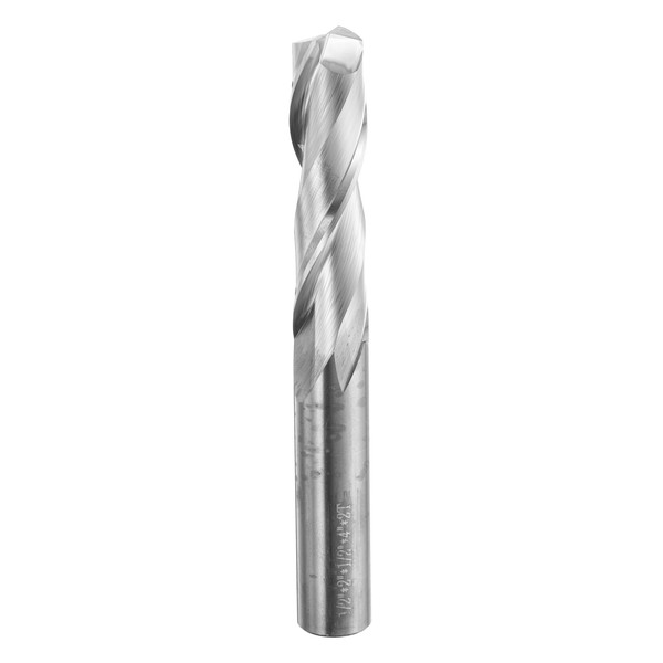 sourcing map Spiral Router Bit 1/2" Cut Dia 2 Flutes