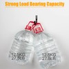 KURUI Metal Wall Hooks for Hanging Heavy Duty, 6Pcs Garage
