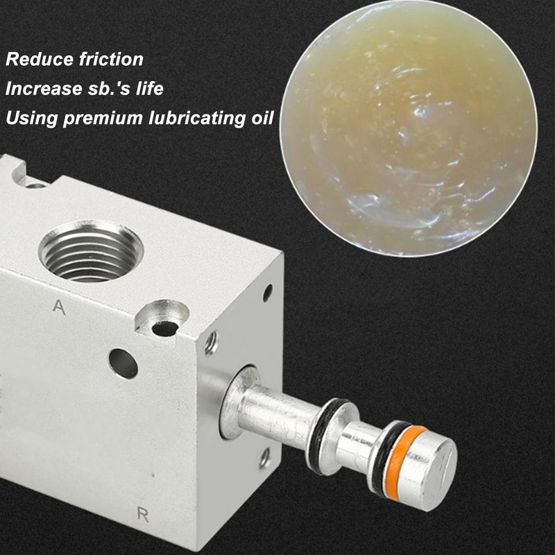 Pneumatic Solenoid Valve Aluminum Alloy Quick Response Direct Acting Solenoid