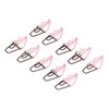 100 Pcs Shaped Paper Clips 2 Color Ice Cream Shape