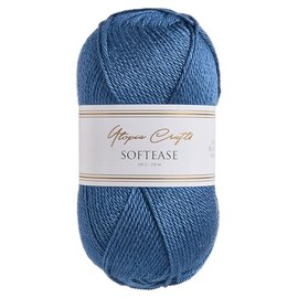 Utopia Crafts Softease Knitting and Crochet Yan 100g (Tranquil Blue)