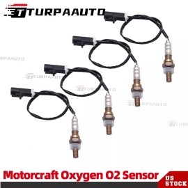 Turpa auto Set of 4 Motorcraft Oxygen O2 Sensor for 97-08 Ford F150 Pickup 4.2L 4.6L 5.4L