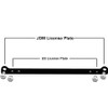 License Plate Adapter Holder for JDM to US Conversion, Mini