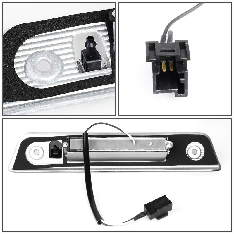 DNA motoring Chrome 3BL-JLIR08-LED-CH LED Third Brake Light