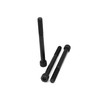 binifiMux 4pcs M10 x 130mm Black Socket Cap Bolts Screws