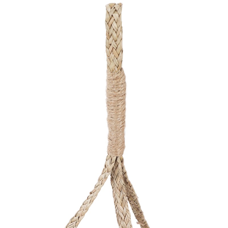 Hanging Fruit Basket Rattan 3 Tiers Multifunctional Foldable Elegant Style