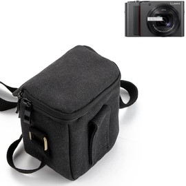 K-S-Trade High Quality & Innovative Shoulder Bag for Panasonic Lumix DC-TZ202 Black