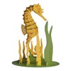 Fridolin 3D Paper Model Seahorse