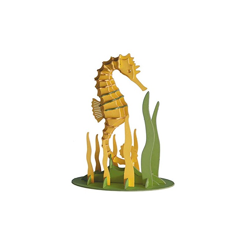 Fridolin 3D Paper Model Seahorse
